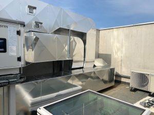 Terrasse technique à Cernay
