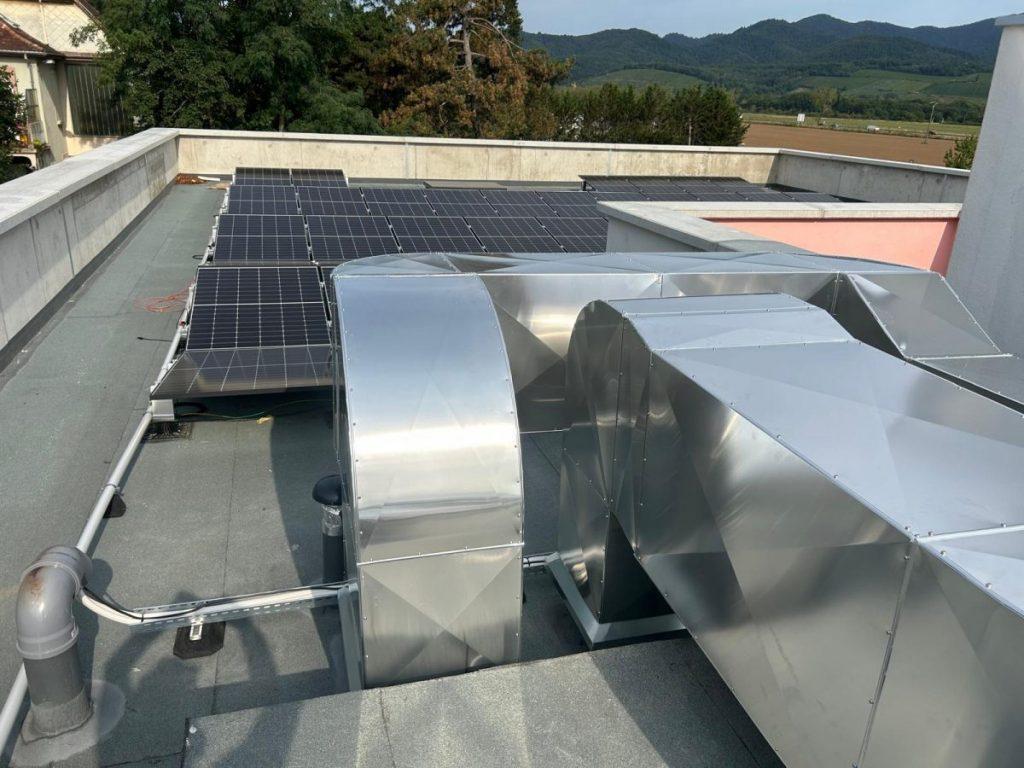 Terrasse technique à Cernay