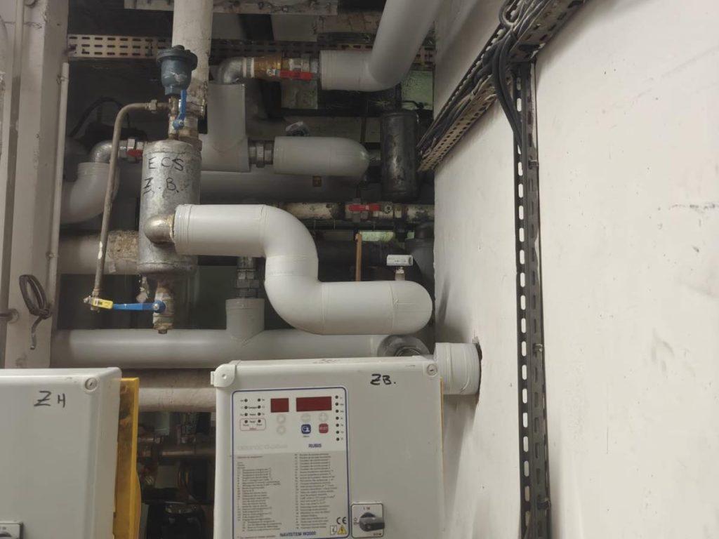 Une chaufferie collective dans une résidence