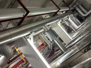 Installation d'une chaufferie collective aux Lilas