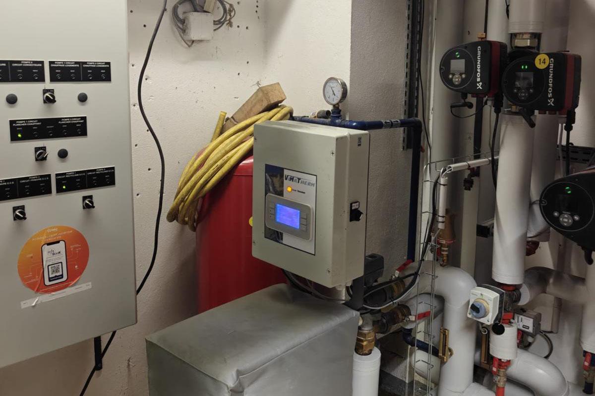 Chaufferie de chauffage urbain à Champigny (94)