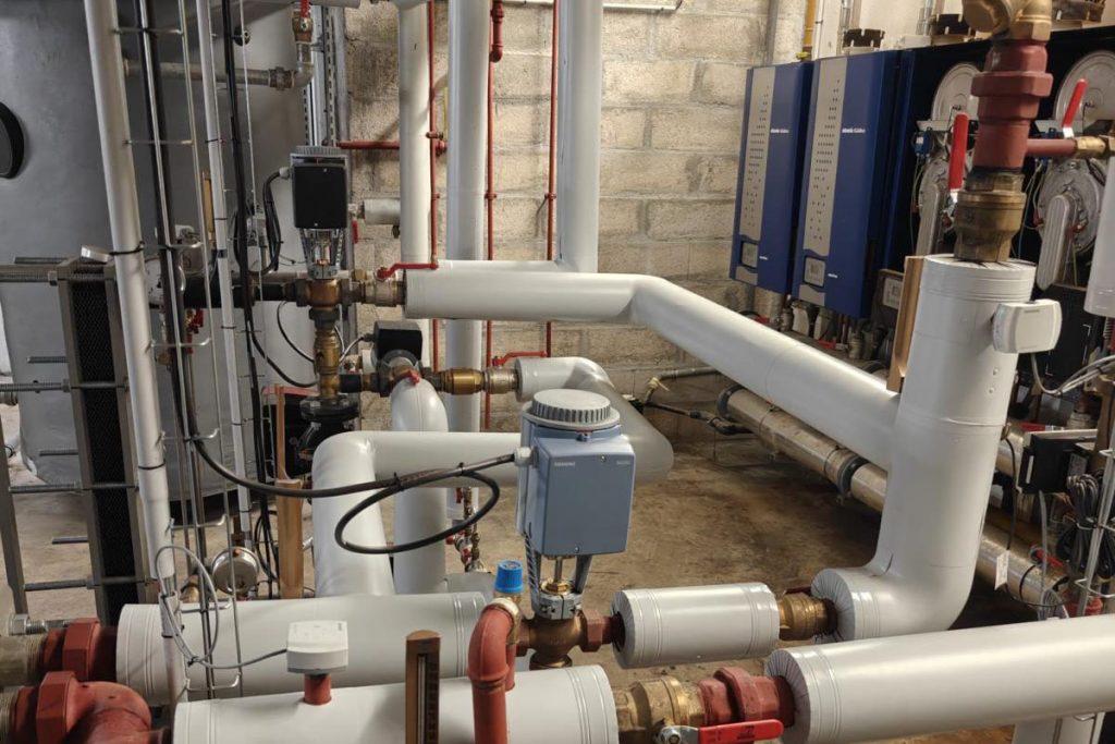 Chaufferie de chauffage urbain à Champigny (94)